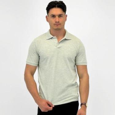 Imagem de Camisa Polo Ogochi Manga Curta com Botão Masculina-Masculino