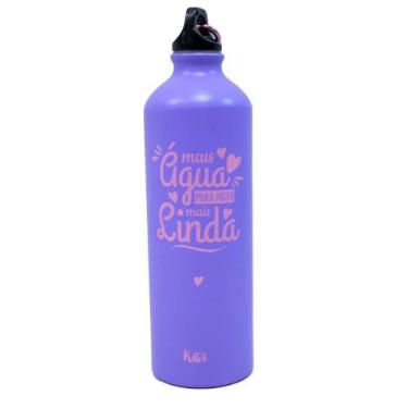 Imagem de Garrafa Roxa Alumínio Linda 750Ml - Projeto Kiwi