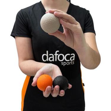 Imagem de Kit 3 Bolas para Mãos PIlates e Fisioterapia 3 Níveis VP1201 Anti-Stre