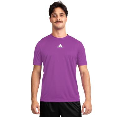 Imagem de Camiseta Adidas Train Basic Roxa-G