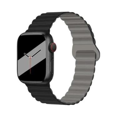 Imagem de Pulseira Esportiva Magnética Universal De Silicone Para Apple Watch Se