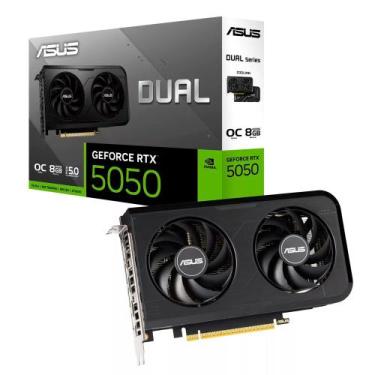 Imagem de Placa de Vídeo ASUS RTX 5050 Dual 8GB GDDR6 128 Bits 2x OC - NVIDIA