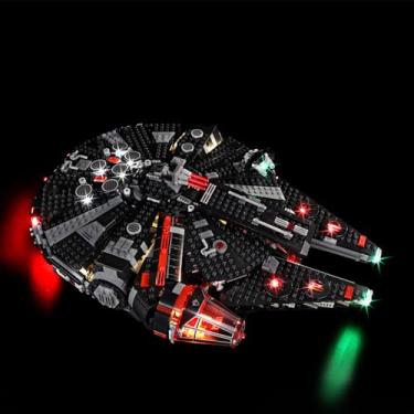 Imagem de Kyglaring LED Light Kit Compatible with Lego 75389 Set, Lighting Accessories Compatible with The Dark Falcon Model Set, Lights Only, Classic Version.
