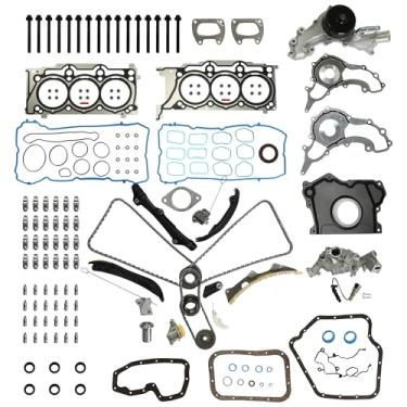 Imagem de Kit de corrente de distribuição de motor Pentastar 3.6 com conjunto de juntas de cabeça levantadores de válvula balancim bomba de água/óleo apto para Chrysler 200/300 Jeep Wrangler Dodge Challenger