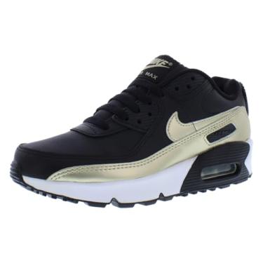 Imagem de Nike Tênis masculino Air Max 90 LTR, Preto dourado metálico, 20