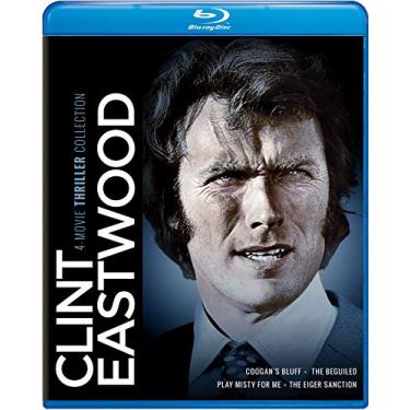 Imagem de Clint Eastwood 4-Movie Thriller Collection: Coogan's Bluff / The Beguiled / Play Misty For Me / The Eiger Sanction [Blu-ray] [Import]