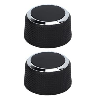 Imagem de Mulcort 2 peças de botão de controle de volume de rádio estéreo para carro botão de controle de áudio compatível com EXT 2007-2013 com OEM 22912547