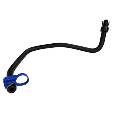 Imagem de KUQUTIDY Mangueira de refrigeração do radiador, mangueira de desvio de entrada do tanque de recuperação de líquido de arrefecimento do motor para Chevrolet Cruze 2012-2020 Sonic 1.4L Turbo 2011-2015