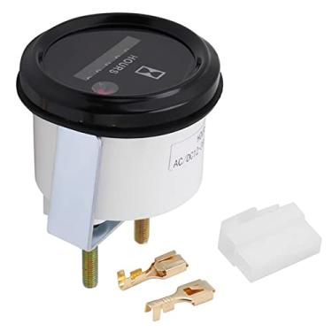Imagem de Hyuduo Horímetro, AC DC 12V a 36V SH-748 Medidor de Hora Mecânico para Barco Auto ATV Snowmobile Cortador de Grama Tratores Veículo Carros Caminhões Marítimos, Ampla Aplicação, Display Com