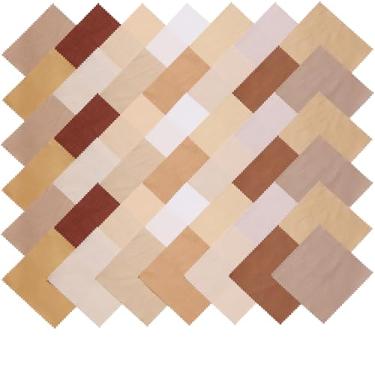 Imagem de Nodsaw 42 pacotes de berloques de tecido sólido para acolchoar 12,7 cm, quadrados de tecido acolchoado de algodão 12,7 x 12,7 cm para acolchoamento, costura, colcha, bolsas, vestuário e artesanato