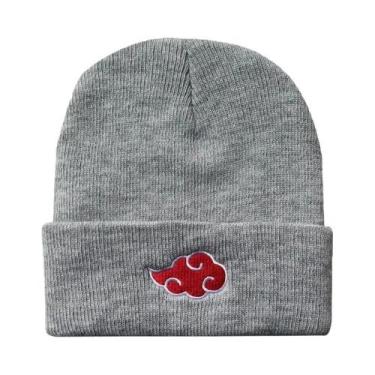 Imagem de Gorro De Inverno Tricotado Unissex Preto, Boné De Cosplay De Anime Nin