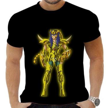 Imagem de Camiseta Camisa Personalizada Anime Cavaleiros do Zodíaco 19 - Zahir S