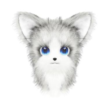 Imagem de Máscara De Cabeça De Gato Raposa De Pelúcia Para Fantasia De Halloween