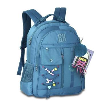 Imagem de Mochila Escolar Rebecca Bonbon Miçangas Coleção 2026 Original Clio, Az