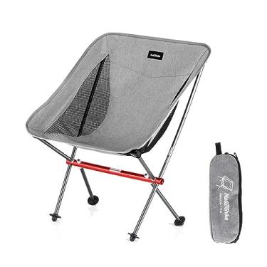 Imagem de Naturehike Cadeira de acampamento, cadeira dobrável com bolsa de armazenamento, cadeira portátil ao ar livre para adultos, leve, suporta 150 kg, cadeira de mochila para pesca, caminhadas, praia