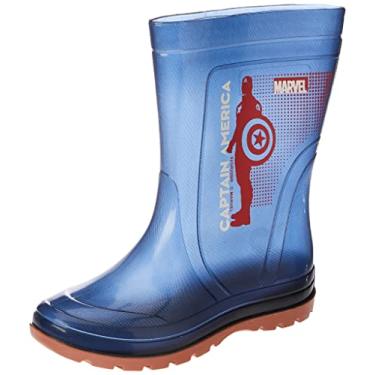 Imagem de Bota Marvel Action Day, Grendene Kids, Criança Unissex, Marrom/Azul/Vermelho, 33/34