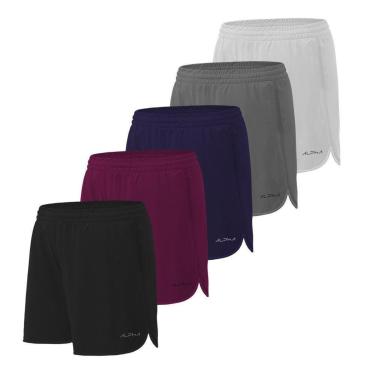 Imagem de Kit 5 Shorts de Corrida Dry Alpha Co-Masculino