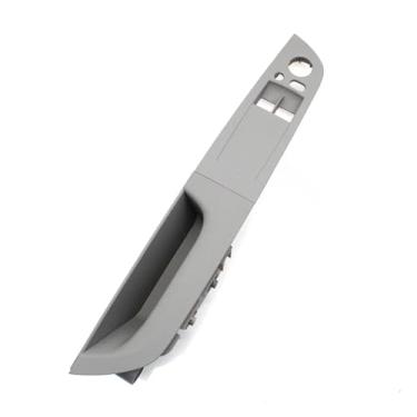 Imagem de Compatível com BMW Série 3 M3 E92 COUPE 320i 330i 335i 2007-2014 Interior Esquerdo Porta do motorista Apoio de braço Janela Interruptor Painel Tampa Maçaneta da porta(Left Gray)