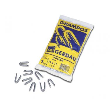 Imagem de Grampo Cerca Gerdau 1X9 Galv c/20pcs