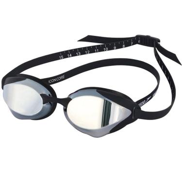 Imagem de Oculos de Nataçao Speedo ICON Core MR Preto Fume Espelhado