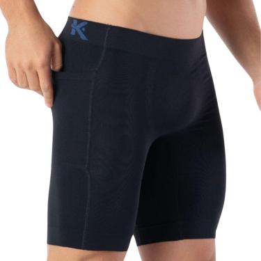 Imagem de Bermuda Térmica Masculina Com Bolso Keeper Anti Assadura Short Calção Térmico Masculino Segunda Pele-Masculino