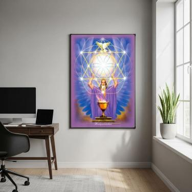 Imagem de Quadro Decorativo A Grande Abertura do Portal da Luz-70x50cm