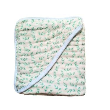 Imagem de Toalha Banho Bebê Fralda Macia Soft Capuz Menino Menina Neutro 100% Al