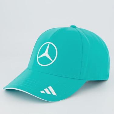 Imagem de Boné Adidas Mercedes Amg Petronas Driver Turquesa, Único