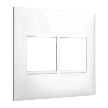 Imagem de Placa 22 Postos 4X4 Branca Pial Plus 618512BC Legrand