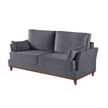 Imagem de Sofa Living Martins M-189 - V-211 Grafite - MARTINS ESTOFADOS
