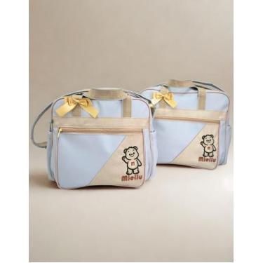 Imagem de Kit Bolsas Maternidade Bebê Enxoval Trocador Multifunção - Linha Casua
