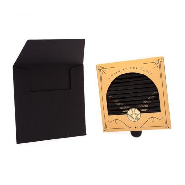 Imagem de Cartão Harry Potter Pomo de Ouro em Papel e PVC 12,5X13CM com 1 Envelope Estilo Pop Up...
