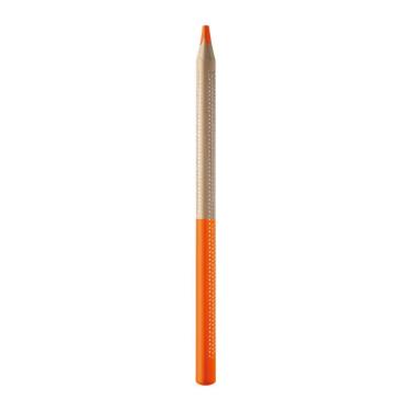 Imagem de Lápis Marca Texto Tris Fluo Laranja com Mina Macia Neon e Corpo Triangular Jumbo 1 Unidade