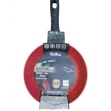 Imagem de Frigideira Red Point Stone Induction Antiaderente Alumínio 20CM para Fogão Gás Elétrico...