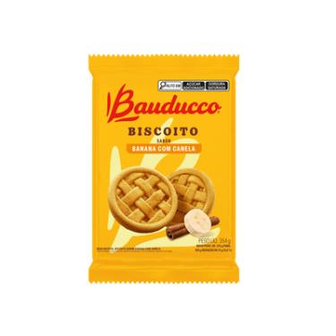 Imagem de Biscoito Amanteigado Banana e Canela Bauducco 354g Crocante
