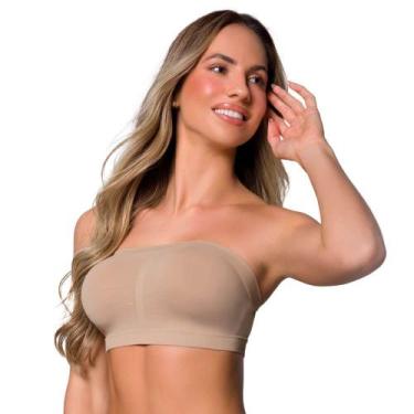 Imagem de Top Faixa Selene 20510-002 Sem Costura, Chocolate, P