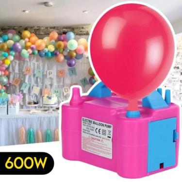 Imagem de Máquina Infladora de Balões Elétrica Profissional Festa 110V - QG DOS 