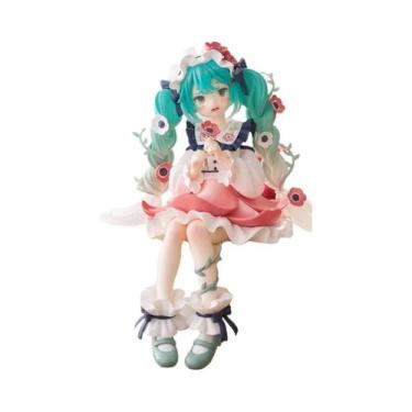 Imagem de Figura De Anime Kawaii Hatsune Miku, Fada Das Flores, Boneca De Ação E