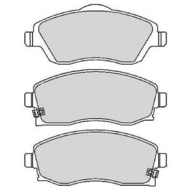 Imagem de Pastilha de Freio Dianteiro Chevrolet Montana 2003 a 2011 - TEC PADS