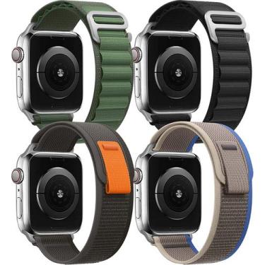 Imagem de Pacote de 4 Alpine Trail Loop Compatível com Watch Band 38mm 40mm 41mm