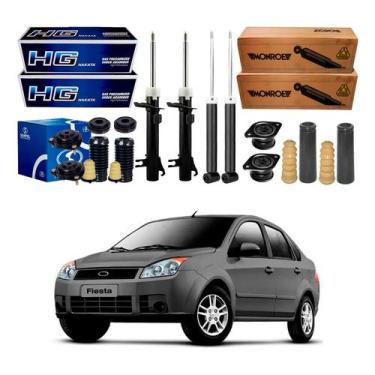 Imagem de Amortecedor Dianteiro Traseiro Fiesta Sedan 1.0 2007 A 2009 - Nakata