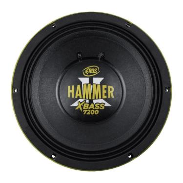 Imagem de Alto Falante Automotivo E-12 Hammer Xbass 2ohms para Graves Potência Musical 7200W Rendimento Acústico Eros