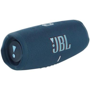 Imagem de Caixa de Som JBL Charge 5 Bluetooth Portátil - 40W com Tweeter, Azul, 