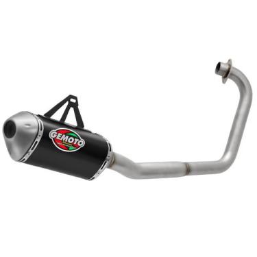 Imagem de Escape Gemoto Racing 3 Trioval Titan 160 16/25 Fan 160 18/25 Start 160