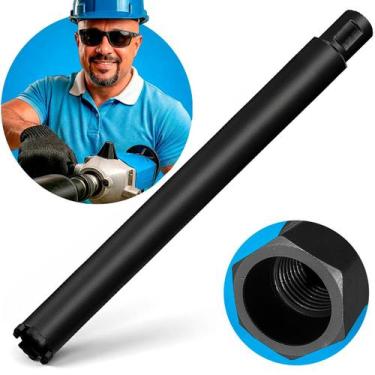 Imagem de Broca Serra Copo Coroa Diamantada 44mm X 450mm Rosca 1.1/4 - SUZER, Br