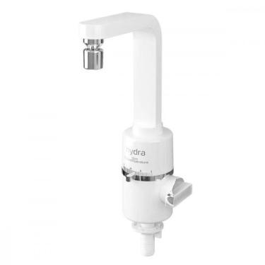 Imagem de Torneira Eletrica Hydra Slim Bica Movel Mesa Branca 4 Temperaturas 550