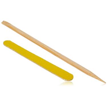 Imagem de Arte Sedução Kit Palito Ponta Chanfrada + Minilixa Canario 6 Unidades