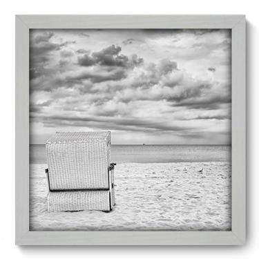 Imagem de Quadro Decorativo - Praia - 33cm x 33cm - 108qdpb