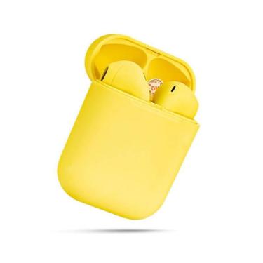 Imagem de Fone De Ouvido Wireless Bluetooth Ol 12 Amarelo