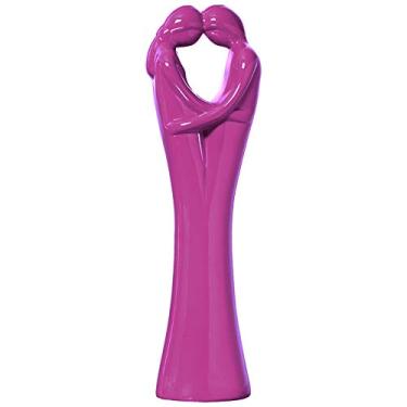 Imagem de Escultura Casal Pensador Ceramicas Pegorin Orquidea